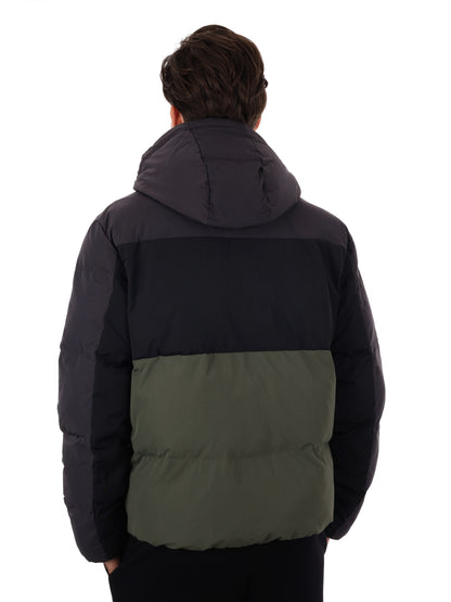 GIUBBINO TRAIN COLOUR BLO EA7 EMPORIO ARMANI DA UOMO NERO VERDE