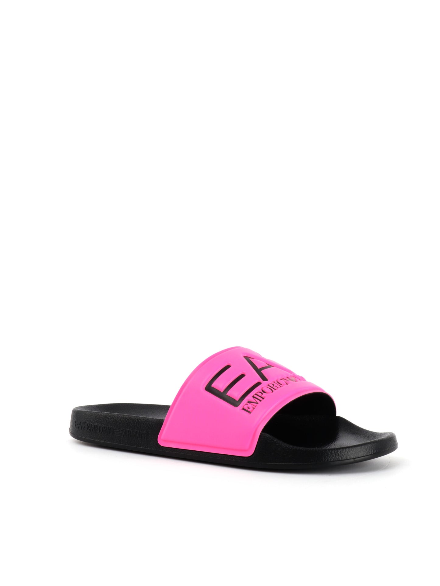 EA7 SLIPPER - NERO FUXIA