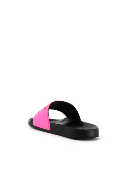 EA7 SLIPPER - NERO FUXIA