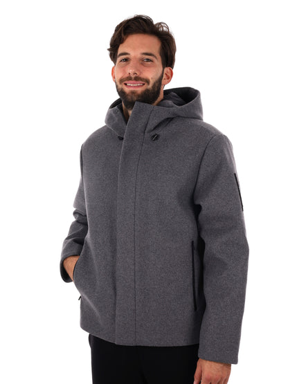 CAPPOTTO MOUNTAIN EA7 EMPORIO  ARMANI DA UOMO GRIGIO