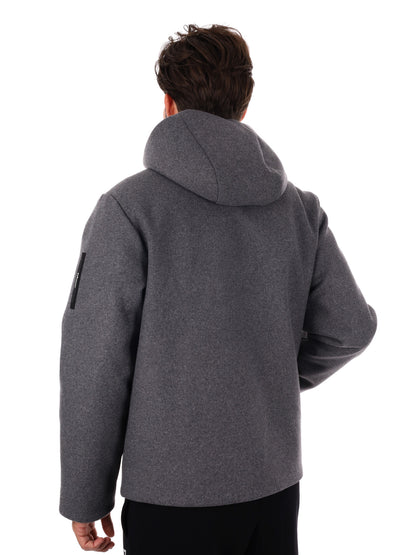 CAPPOTTO MOUNTAIN EA7 EMPORIO  ARMANI DA UOMO GRIGIO
