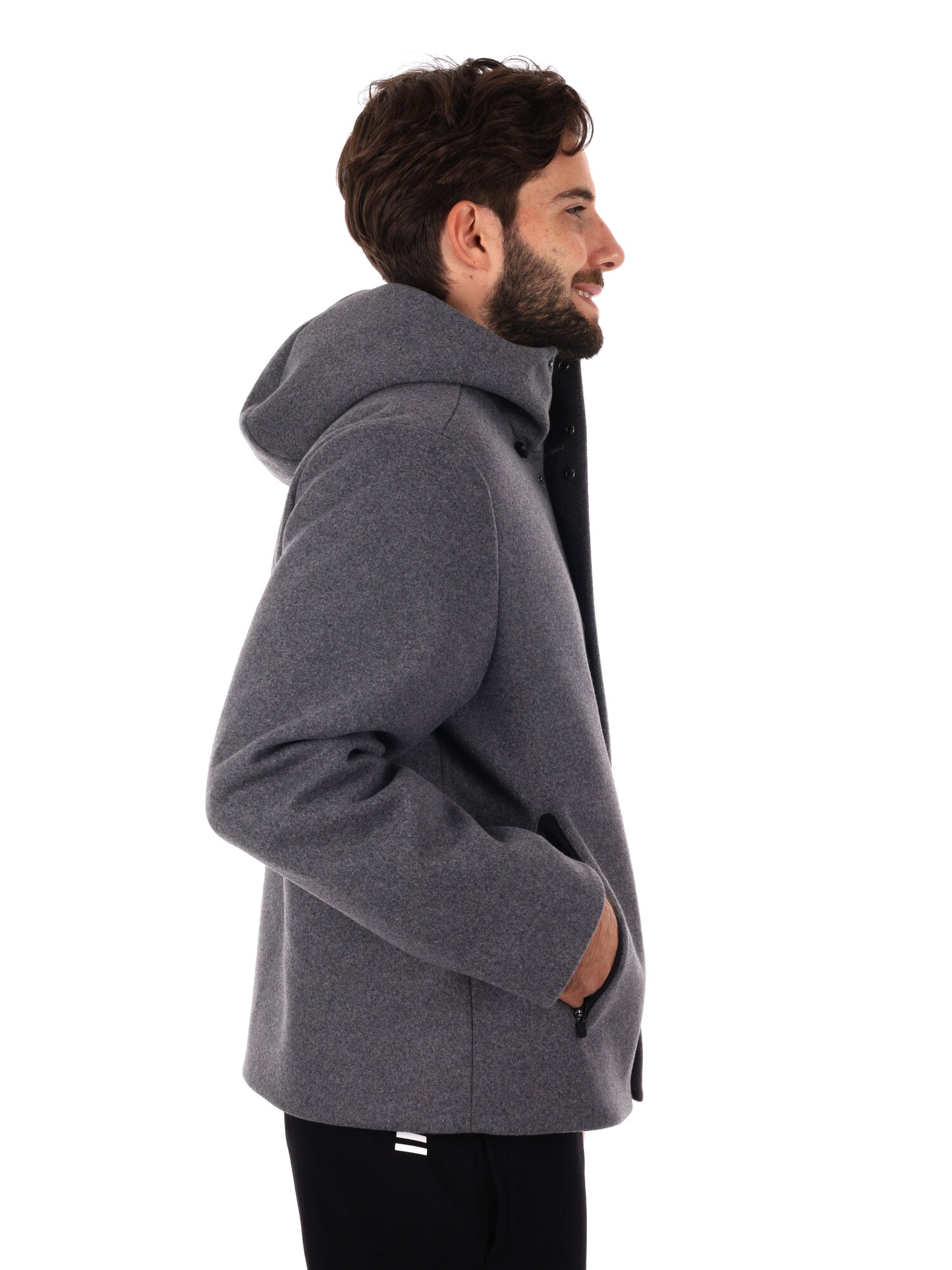 CAPPOTTO MOUNTAIN EA7 EMPORIO  ARMANI DA UOMO GRIGIO