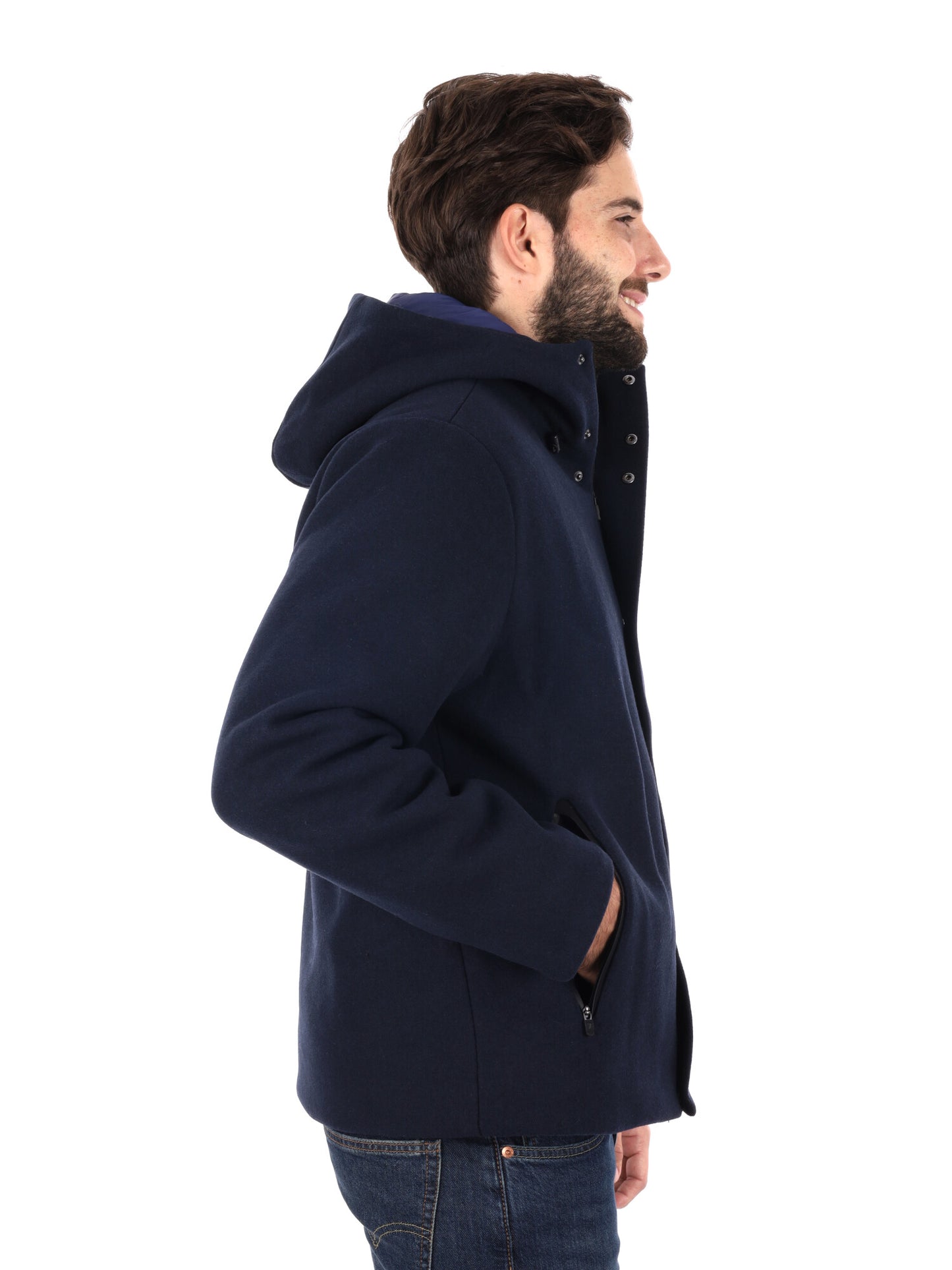 CAPPOTTO MOUNTAIN EA7 EMPORIO ARMANI DA UOMO BLU