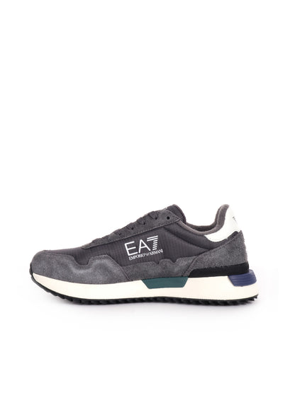 SNEAKERS VINTAGE EA7 EMPORIOA RMANI DA UOMO ASFALTO