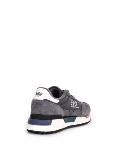 SNEAKERS VINTAGE EA7 EMPORIOA RMANI DA UOMO ASFALTO