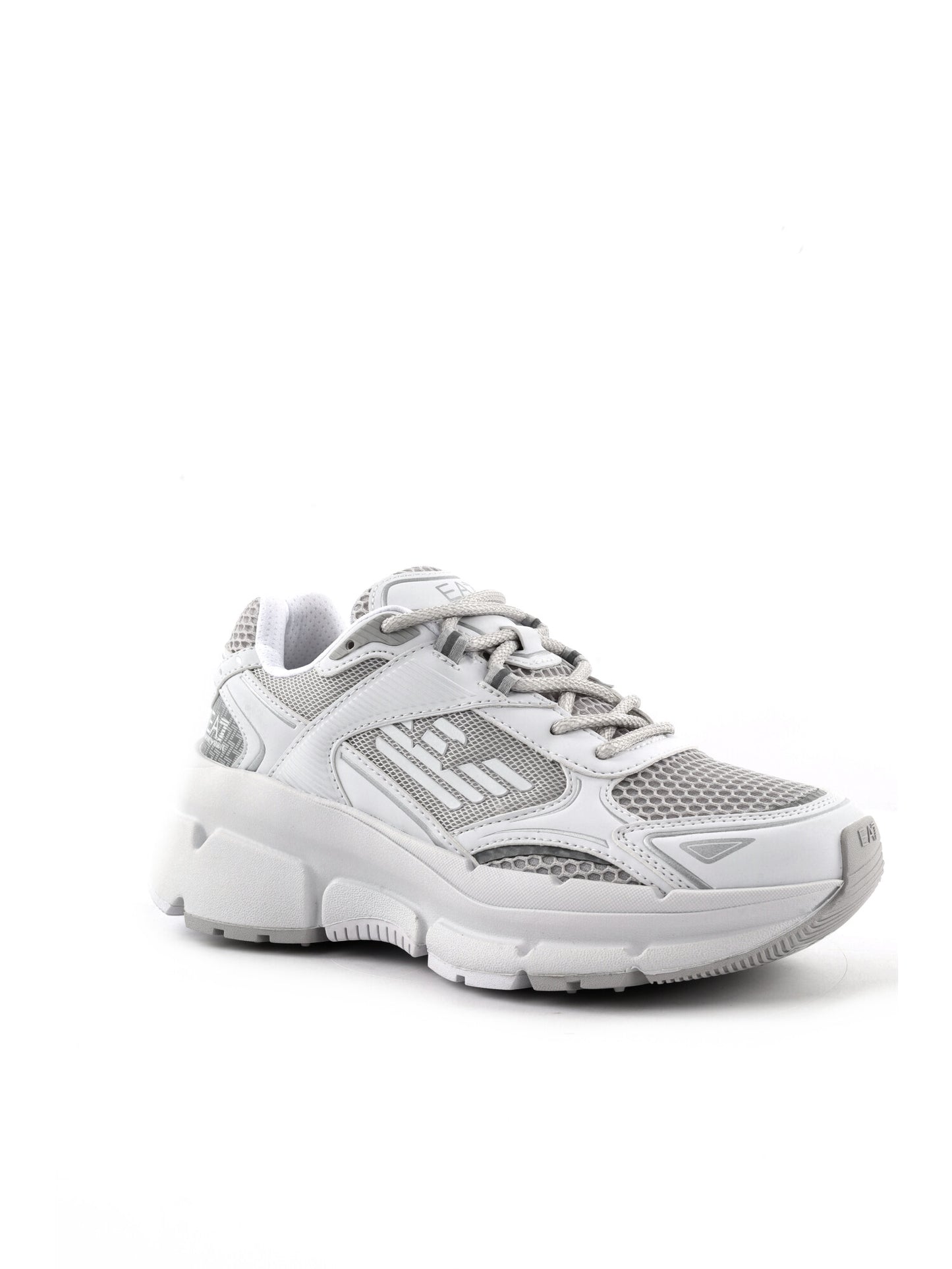 Sneakers Crave Monogram donna bianche di Ea7 Emporio Armani