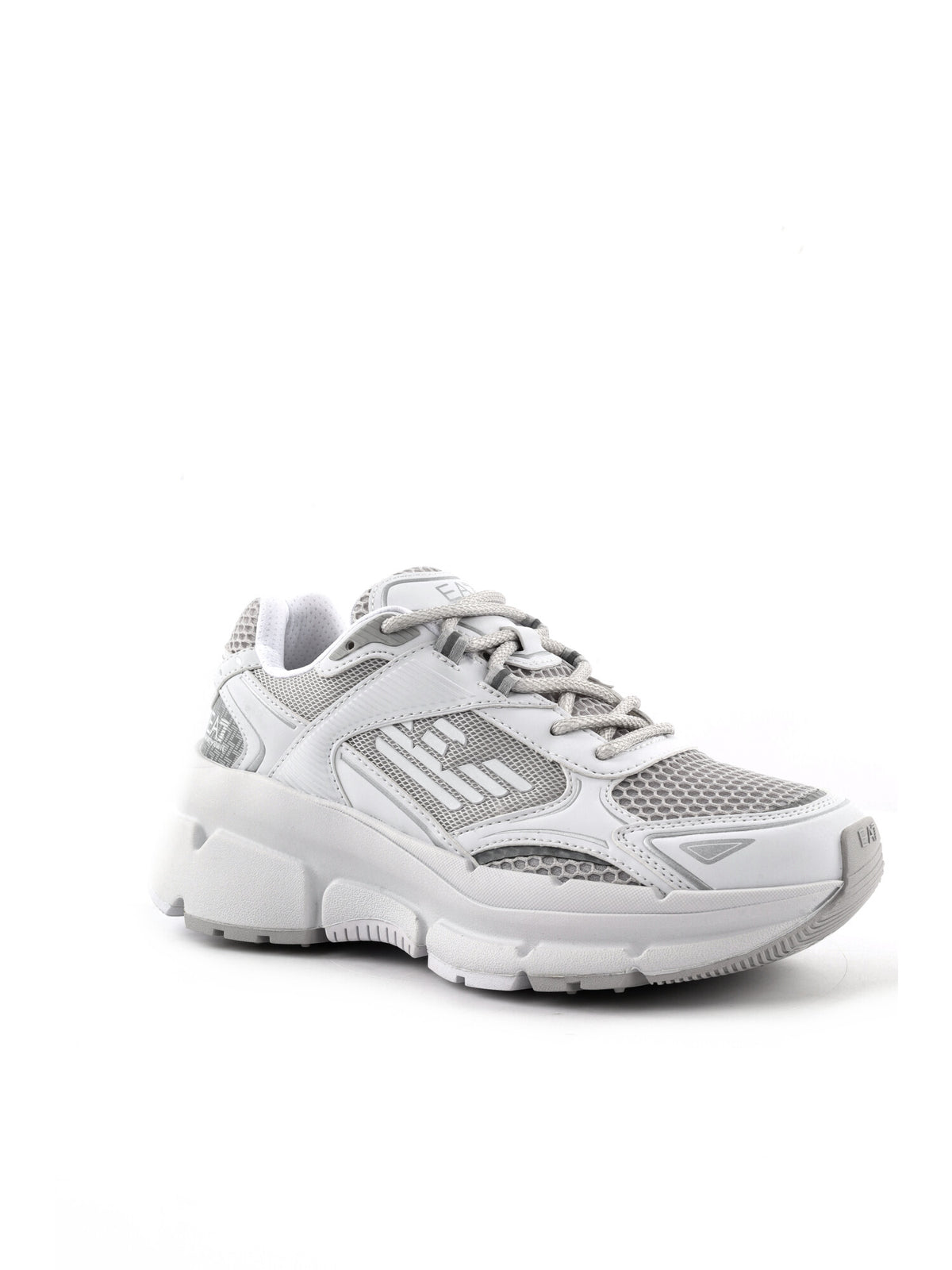 EA7 crave monogram sneakers da donna bianco