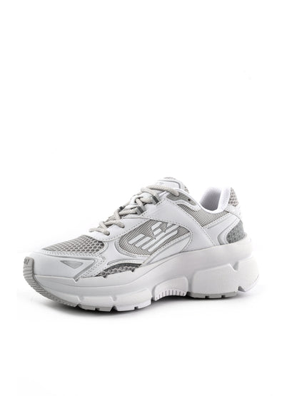 Sneakers Crave Monogram donna bianche di Ea7 Emporio Armani