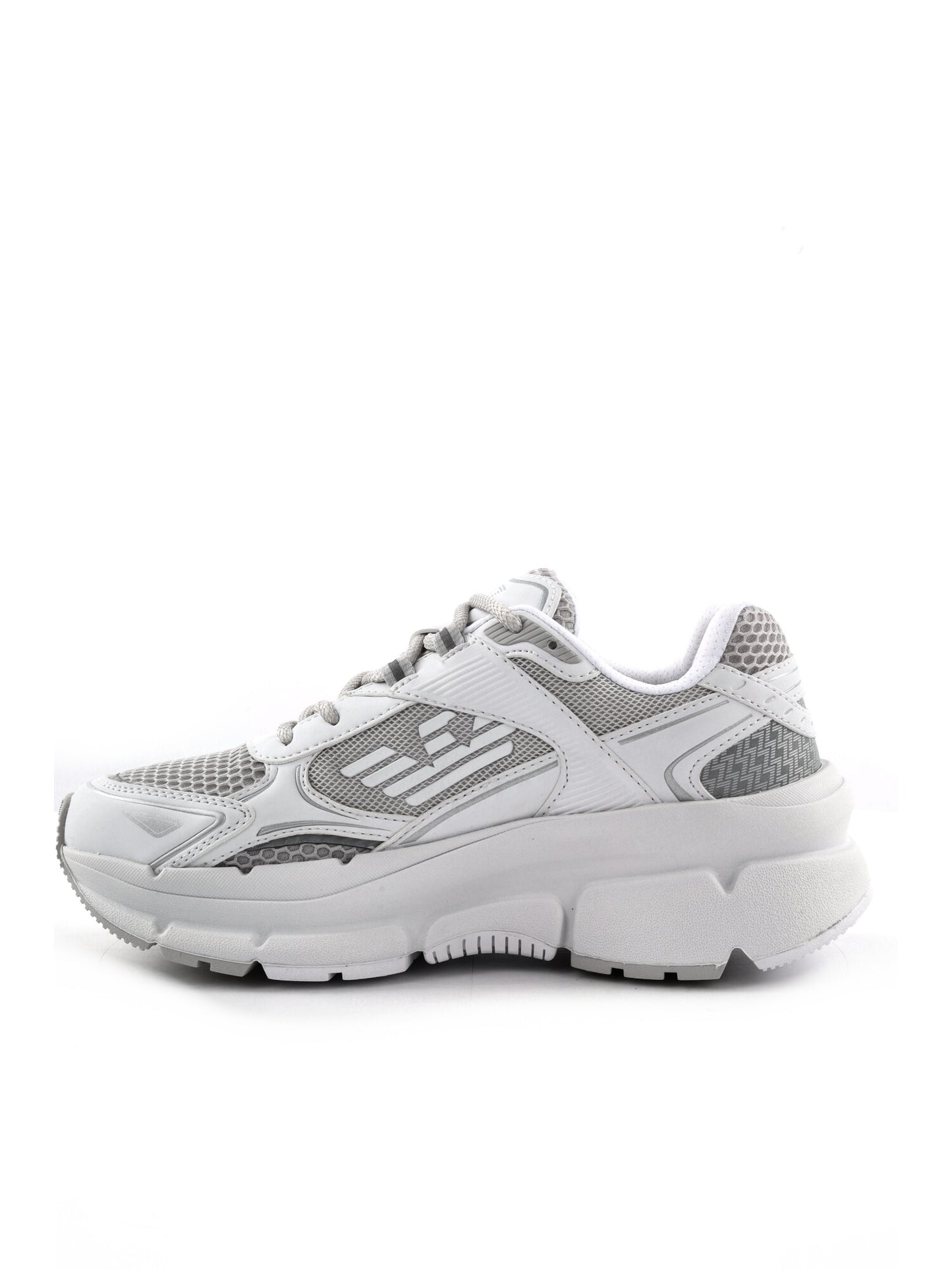 Sneakers Crave Monogram donna bianche di Ea7 Emporio Armani