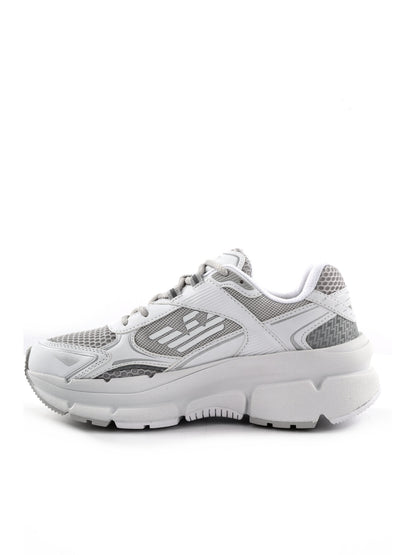 Sneakers Crave Monogram donna bianche di Ea7 Emporio Armani