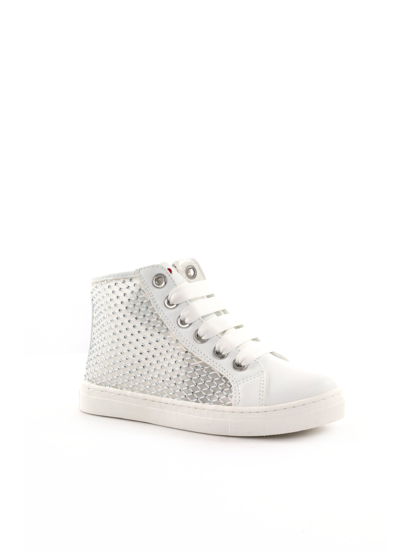 Sneakers Asso bianche per bambino da bambina