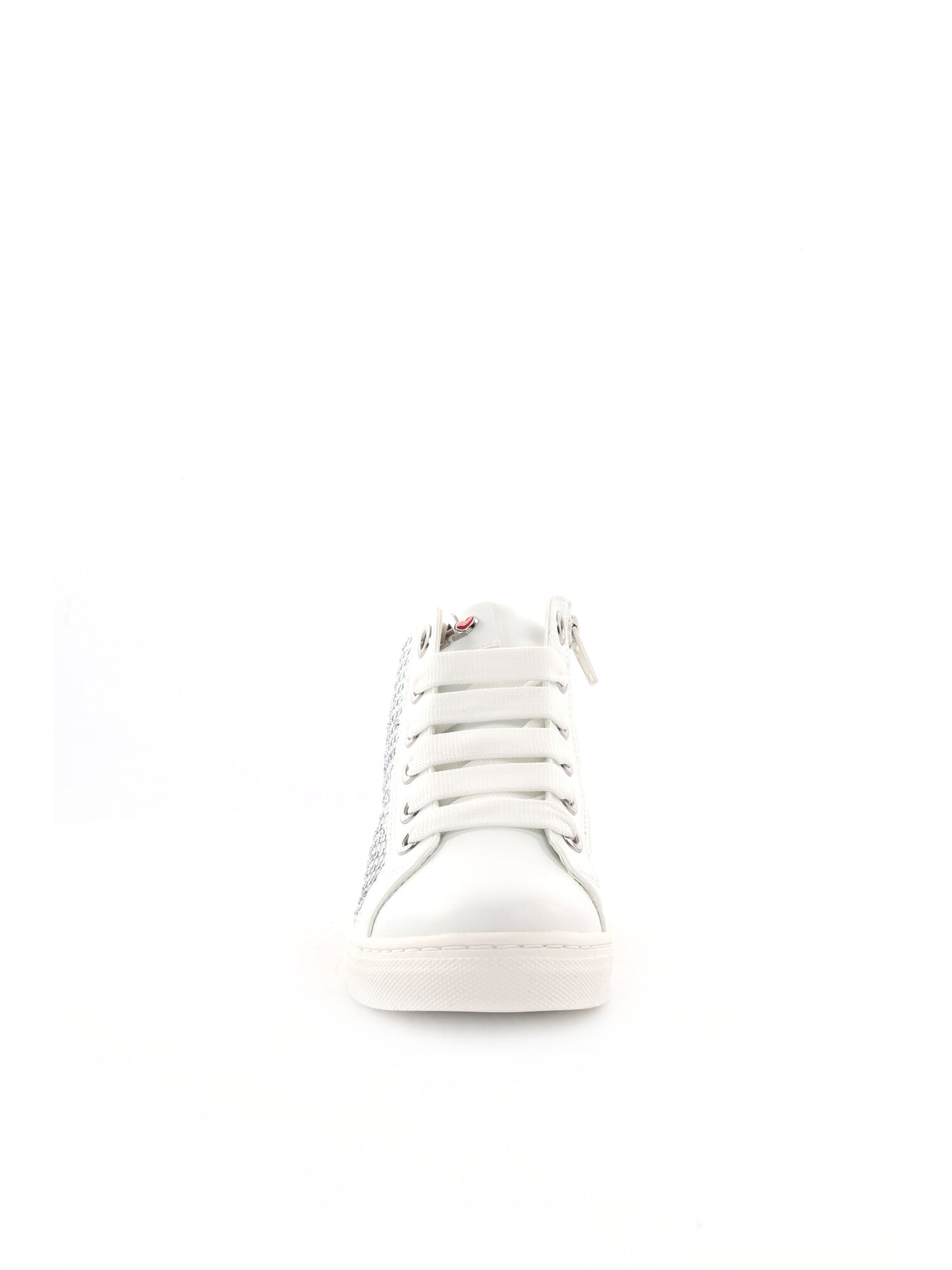 Sneakers Asso bianche per bambino da bambina