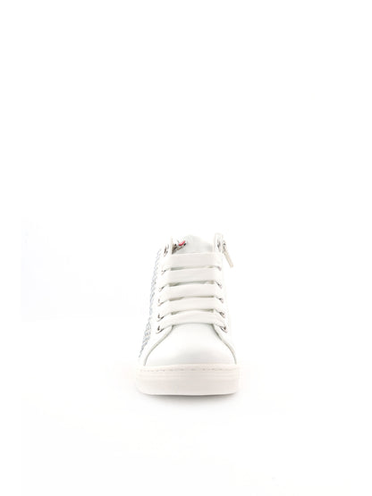 Sneakers Asso bianche per bambino da bambina