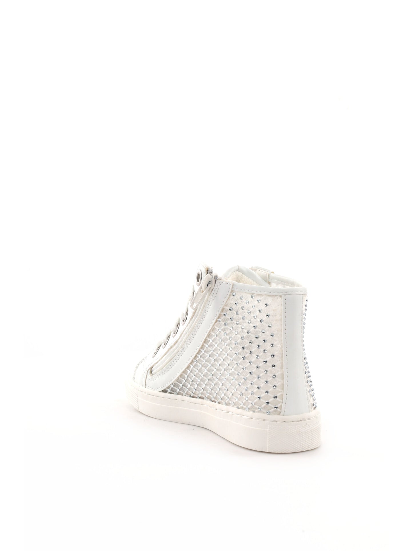 Sneakers Asso bianche per bambino da bambina