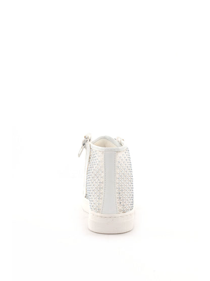 Sneakers Asso bianche per bambino da bambina