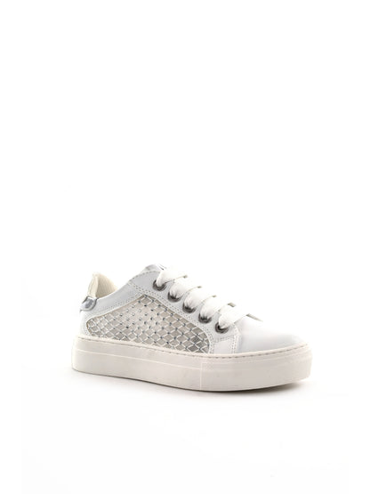 Sneakers Asso bianche da bambina bambino perfette per la primavera