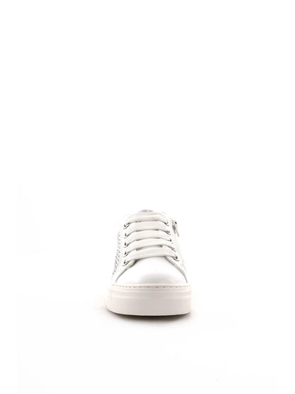 Sneakers Asso bianche da bambina bambino perfette per la primavera