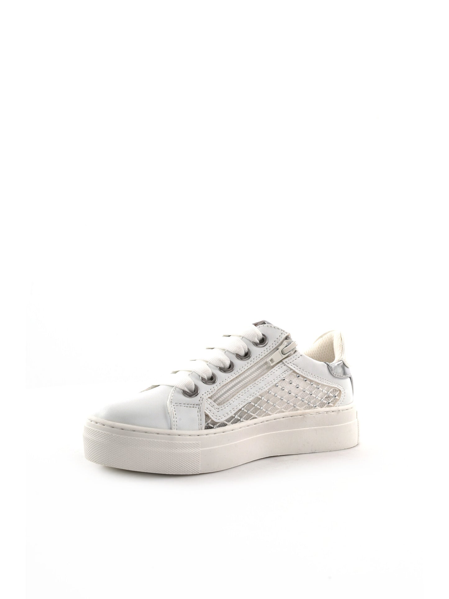 Sneakers Asso bianche da bambina bambino perfette per la primavera