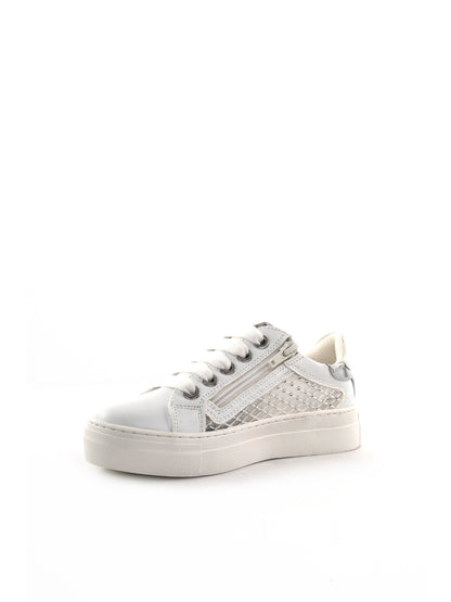 Sneakers Asso bianche da bambina bambino perfette per la primavera