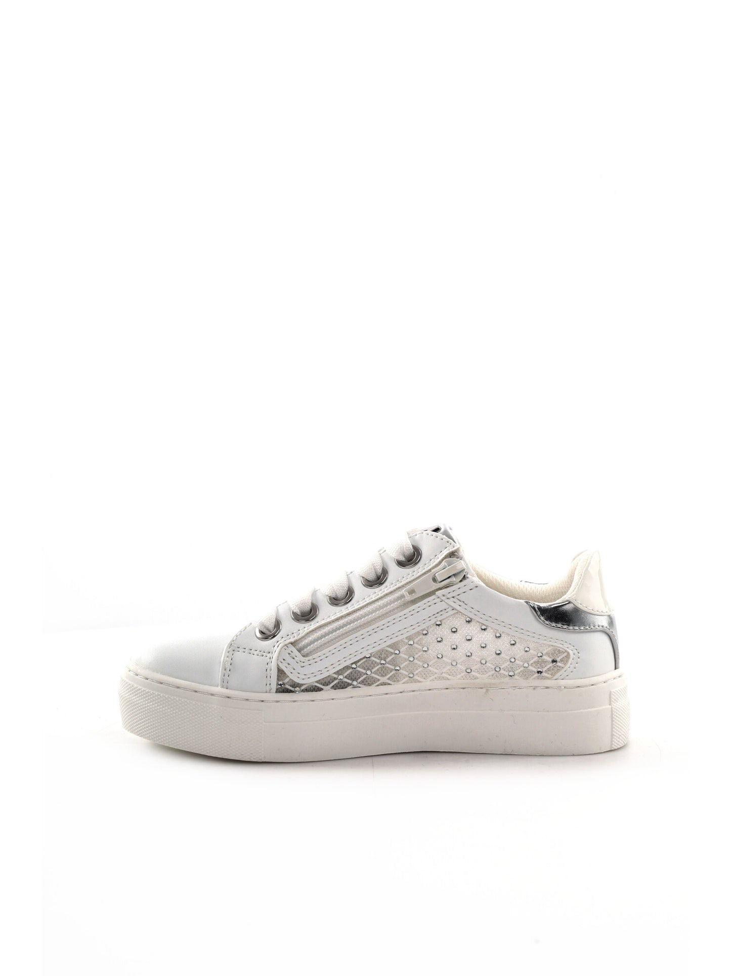 Sneakers Asso bianche da bambina bambino perfette per la primavera