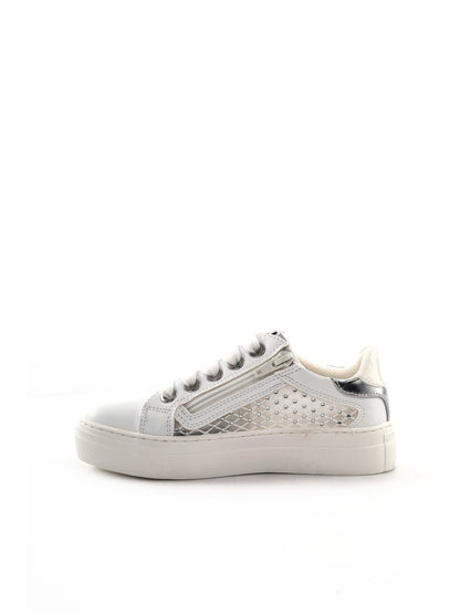 Sneakers Asso bianche da bambina bambino perfette per la primavera