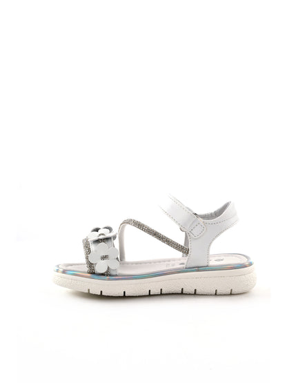 Infradito Asso bianchi per bambino da bambina