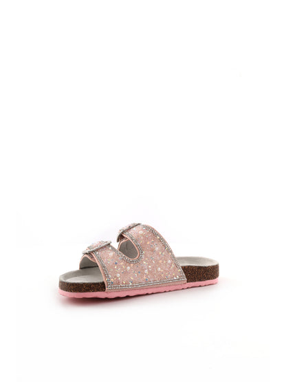 Sandalo infradito rosa da bambina bambino Asso per la stagione estiva