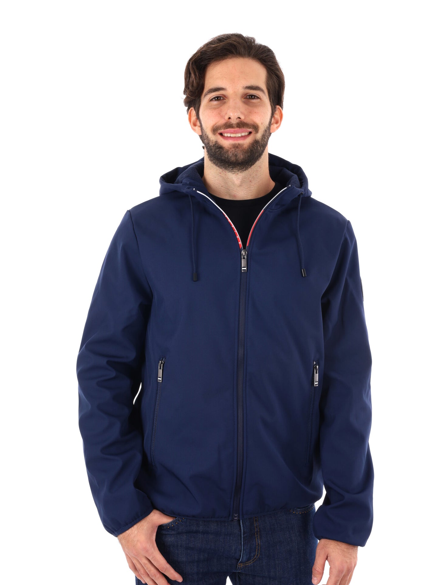 GIUBBINO SOFTSHELL ASTROLABIO DA UOMO BLU