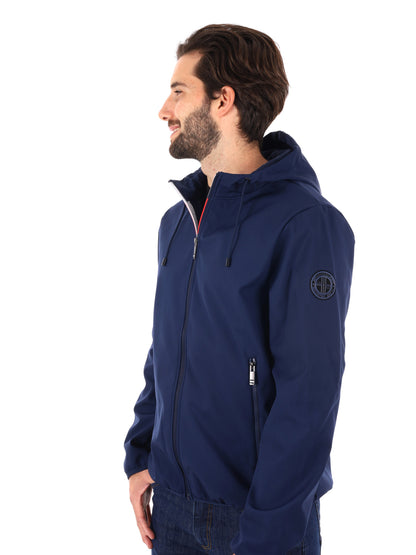 GIUBBINO SOFTSHELL ASTROLABIO DA UOMO BLU