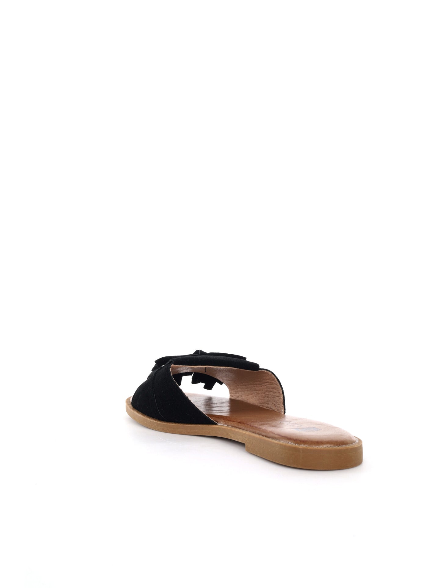 Ciabattina donna Clyo' nera casual e comoda per la primavera-estate
