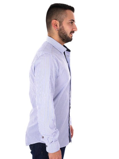 Camicia Allegra 369 FB da uomo multicolore per cerimonia primavera-estate