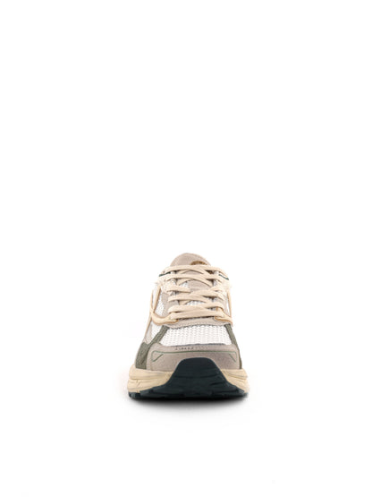 Sportcommerce sneakers da uomo beige, stile casual e versatile