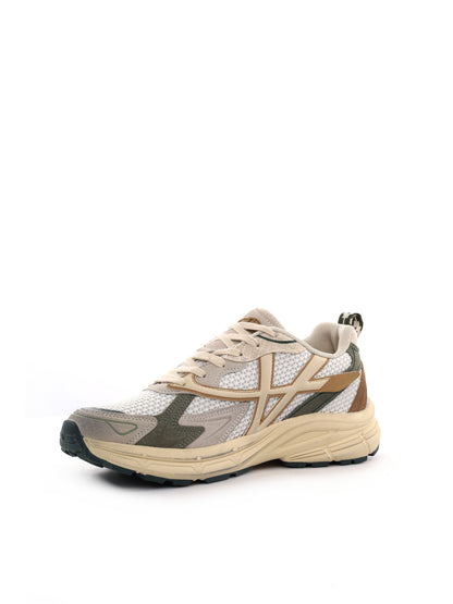 Sportcommerce sneakers da uomo beige, stile casual e versatile