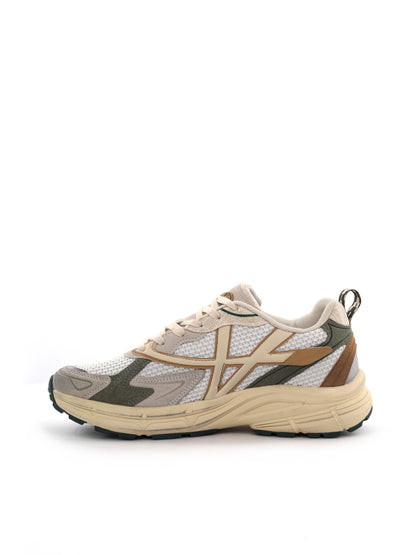 Sportcommerce sneakers da uomo beige, stile casual e versatile