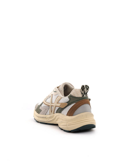 Sportcommerce sneakers da uomo beige, stile casual e versatile
