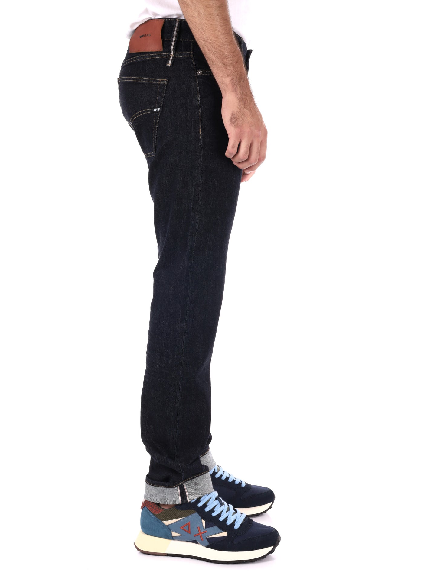 JEANS SLIM ALBERT SIMPLE GAS DA UOMO NIGHT DENIM