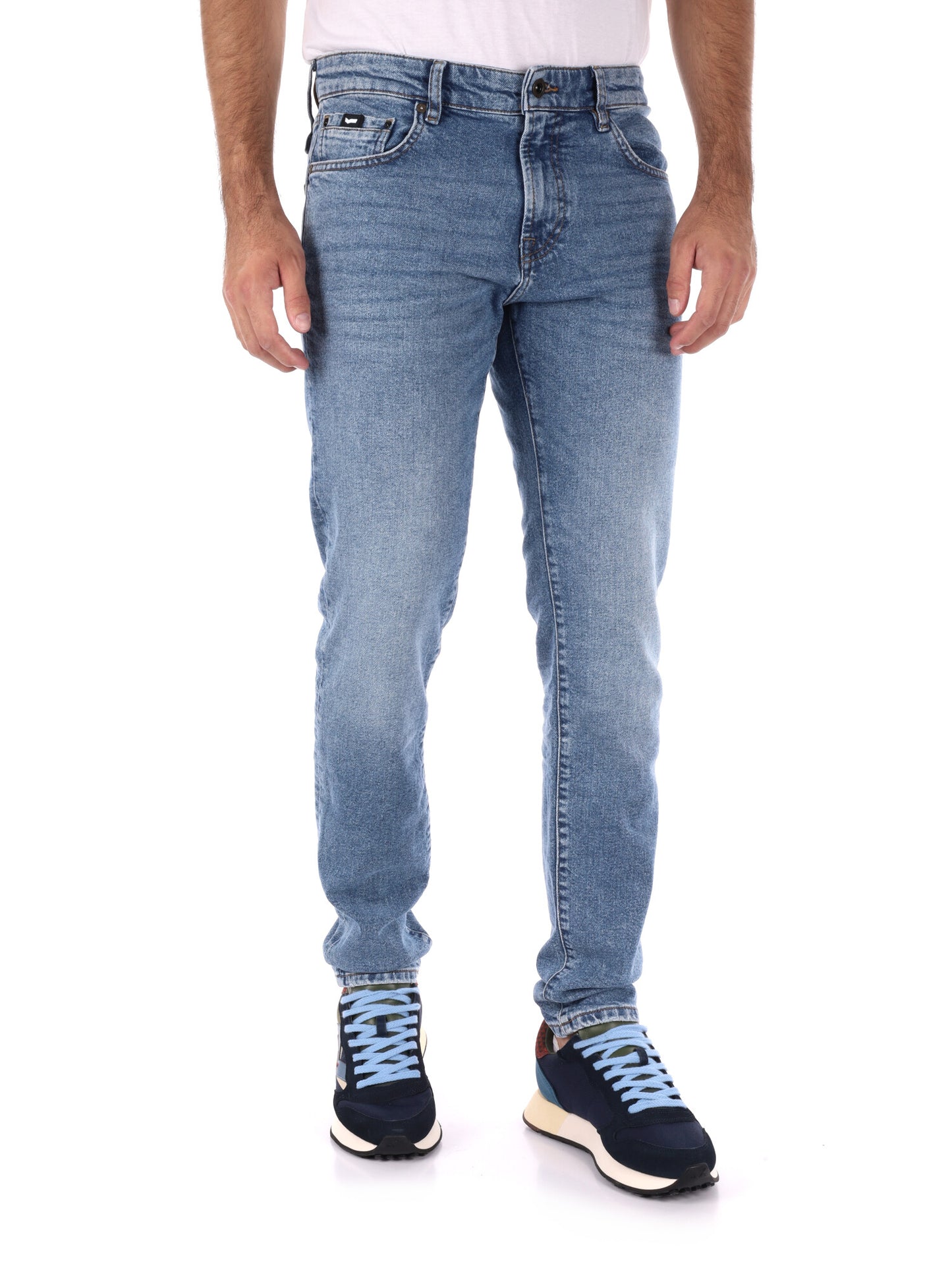 JEANS SAX SKINNY GAS DA UOMO DENIM