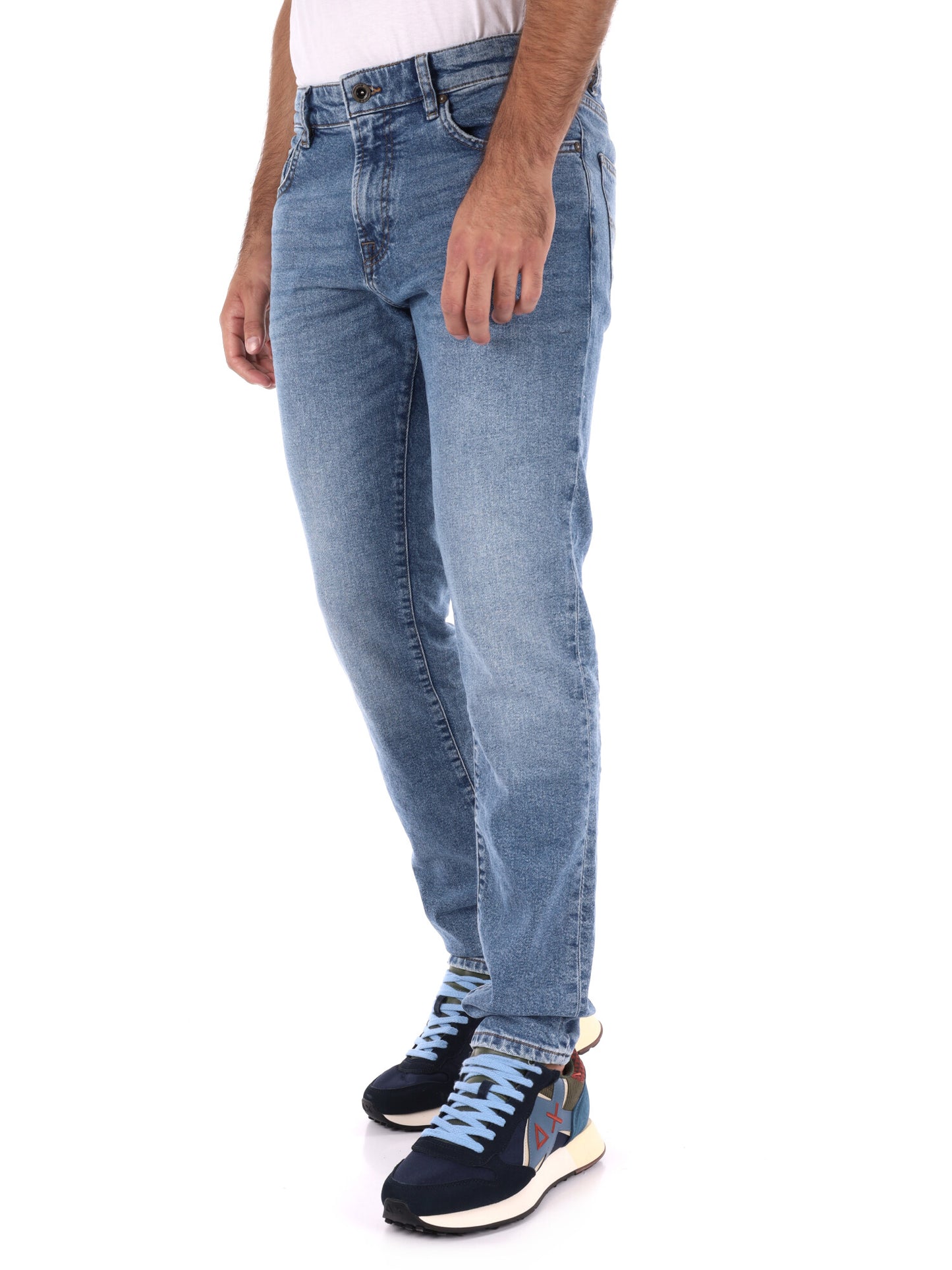 JEANS SAX SKINNY GAS DA UOMO DENIM