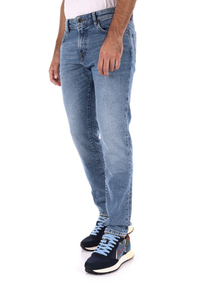 JEANS SAX SKINNY GAS DA UOMO DENIM