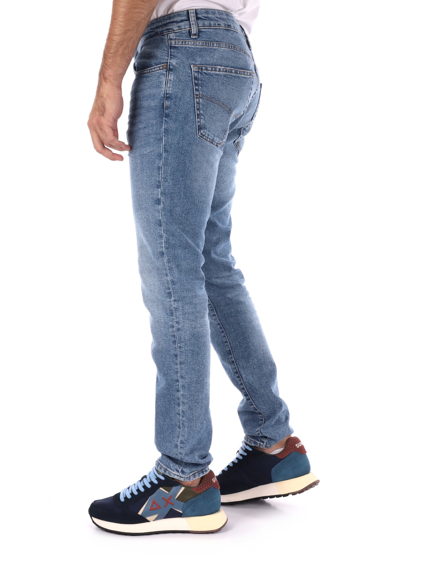 JEANS SAX SKINNY GAS DA UOMO DENIM