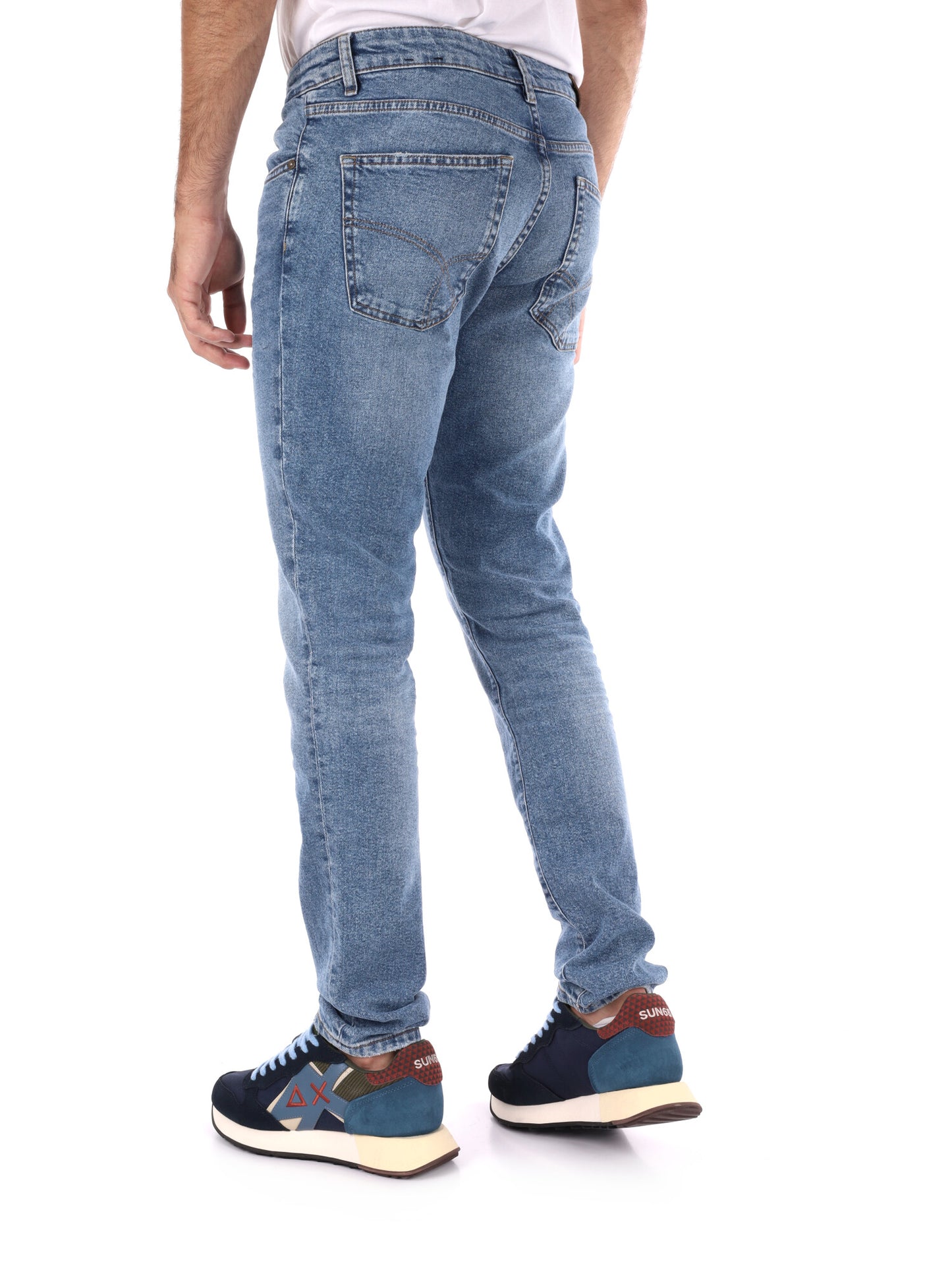 JEANS SAX SKINNY GAS DA UOMO DENIM