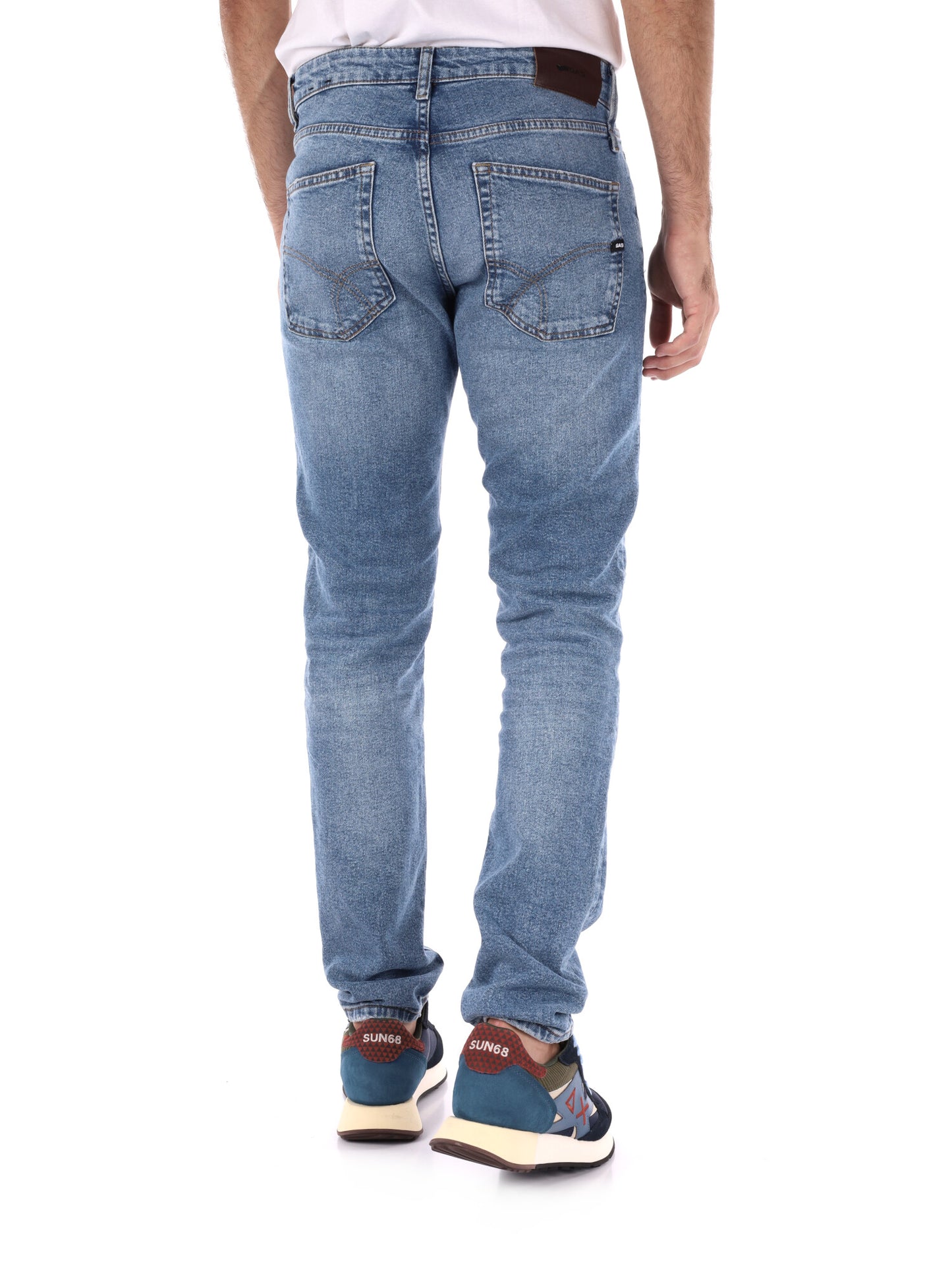 JEANS SAX SKINNY GAS DA UOMO DENIM