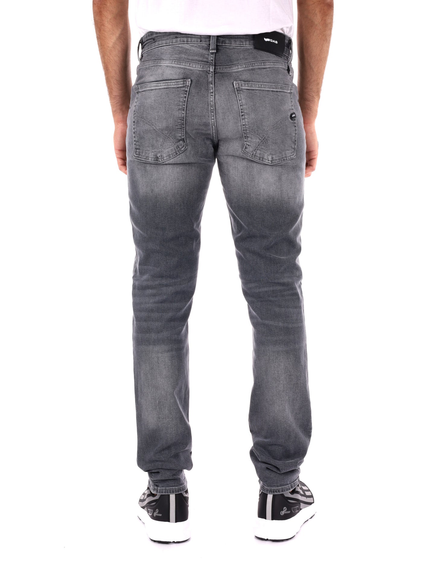 JEANS SLIM ALBERT SIMPLE RE GAS DA UOMO GRIGIO
