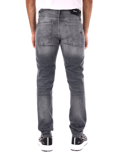 JEANS SLIM ALBERT SIMPLE RE GAS DA UOMO GRIGIO
