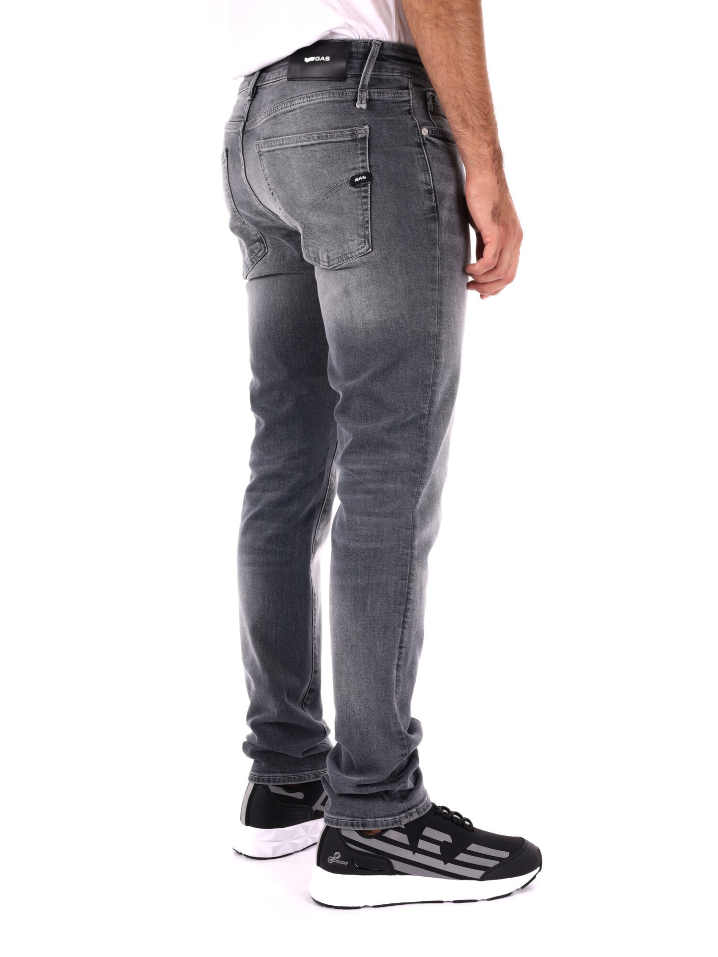 JEANS SLIM ALBERT SIMPLE RE GAS DA UOMO GRIGIO
