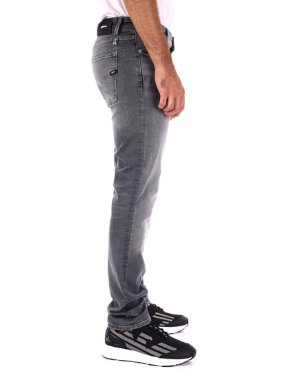 JEANS SLIM ALBERT SIMPLE RE GAS DA UOMO GRIGIO