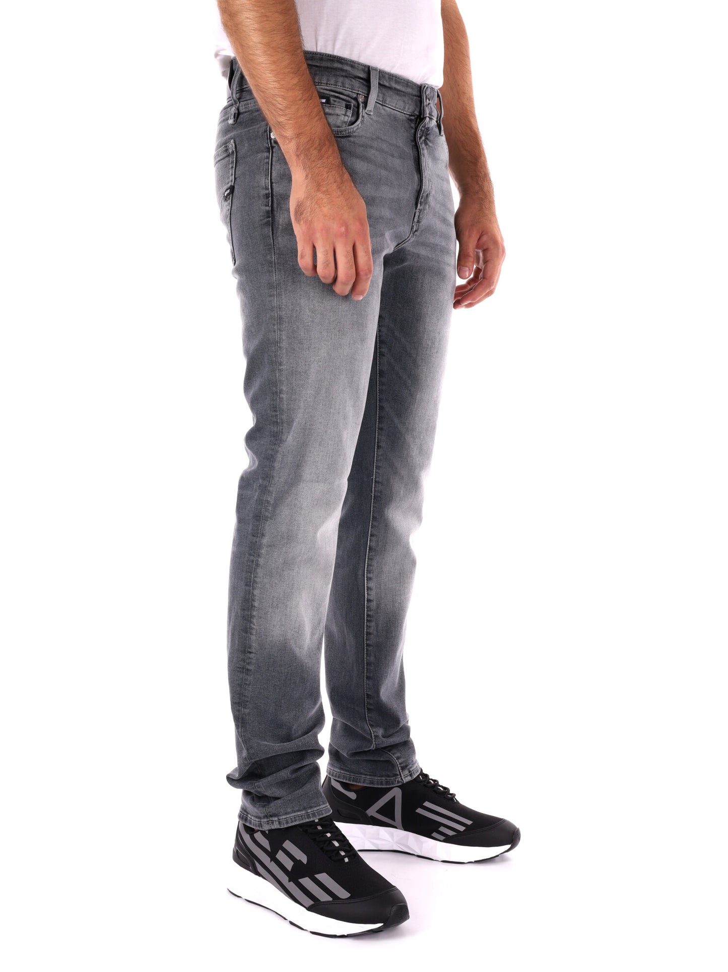 JEANS SLIM ALBERT SIMPLE RE GAS DA UOMO GRIGIO