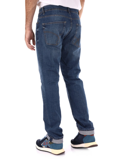 JEANS STRAIGHT MORRIS GAS DA UOMO BLU DENIM