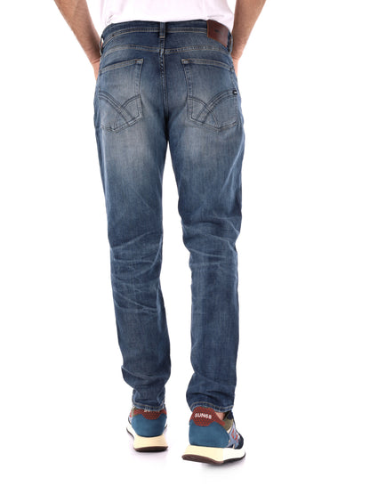 JEANS TAPERED GAS DA UOMO DENIM SLAVATO