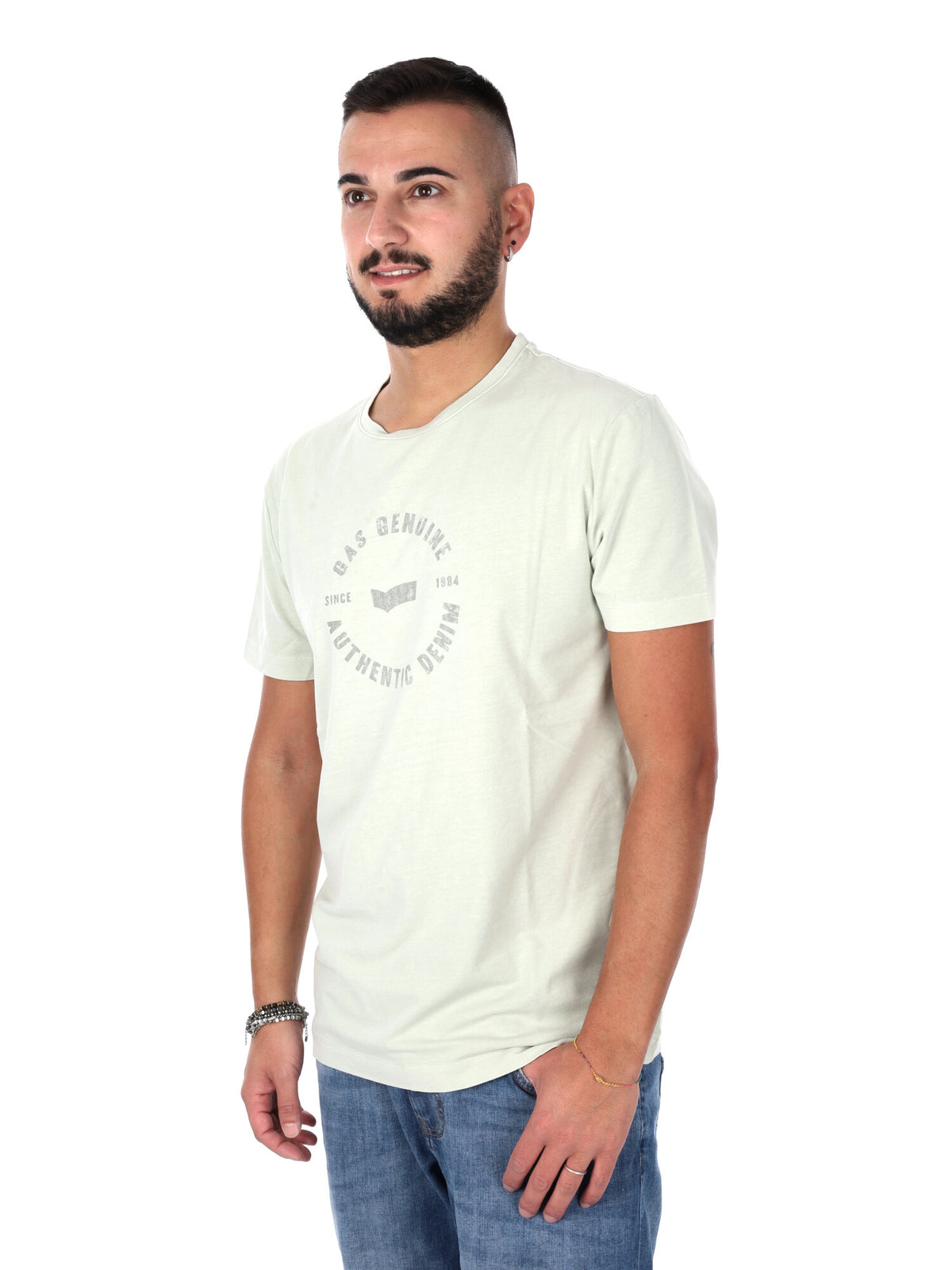 Gas scuba/s t-shirt da uomo salvia